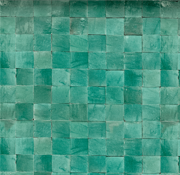 Tegelbehang groen