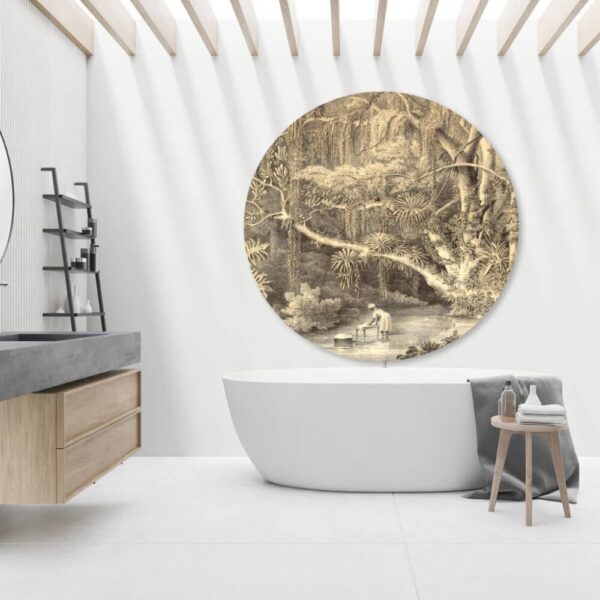 Jungle-Retro-'rivier'-wandcirkel_cirkelbehang.jpg