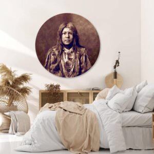 Native-american-indiaan-behangcirkel