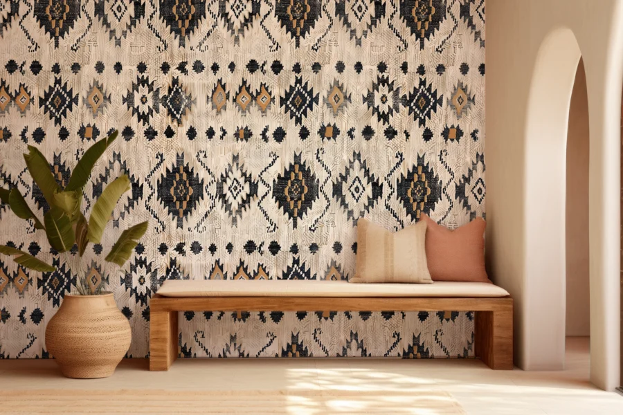 behang Nomad Light bankje