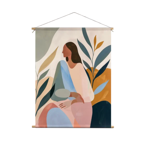 Textiel Wandhanger 'Sensommar'